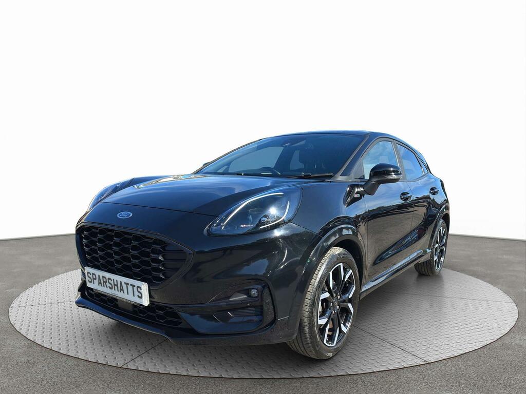 Ford Puma 1.0T Ecoboost Mhev St-line X Euro 6 Ss DV73LUY Black #2