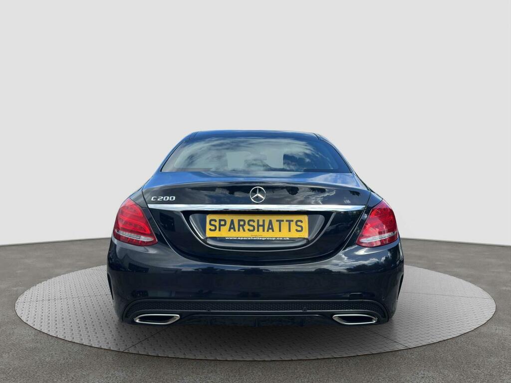 Mercedes-Benz C Class 2.0 C200 Amg Line G-tronic Euro 6 Ss Black #6