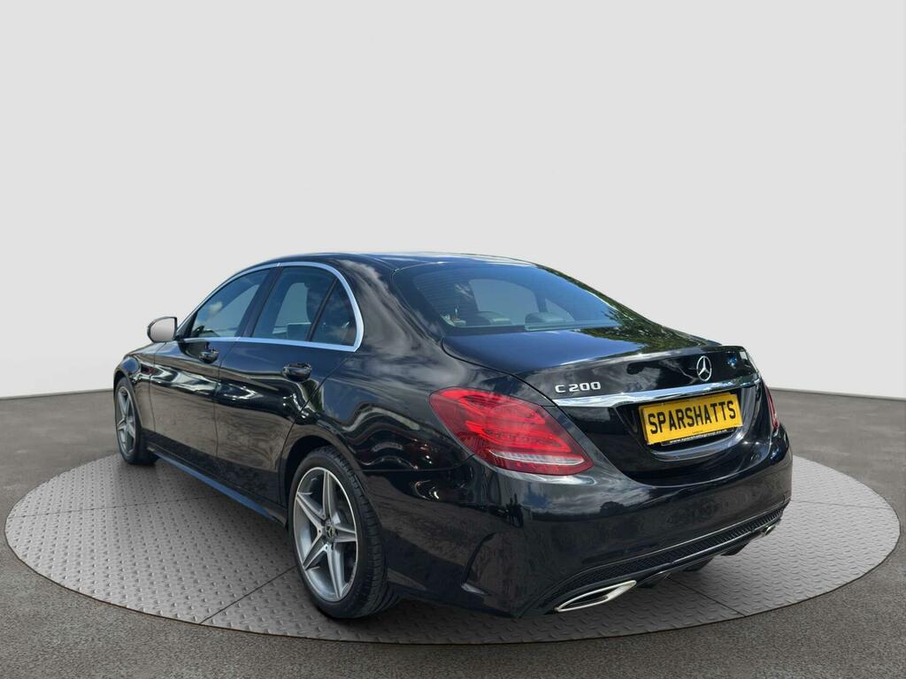 Mercedes-Benz C Class 2.0 C200 Amg Line G-tronic Euro 6 Ss Black #5