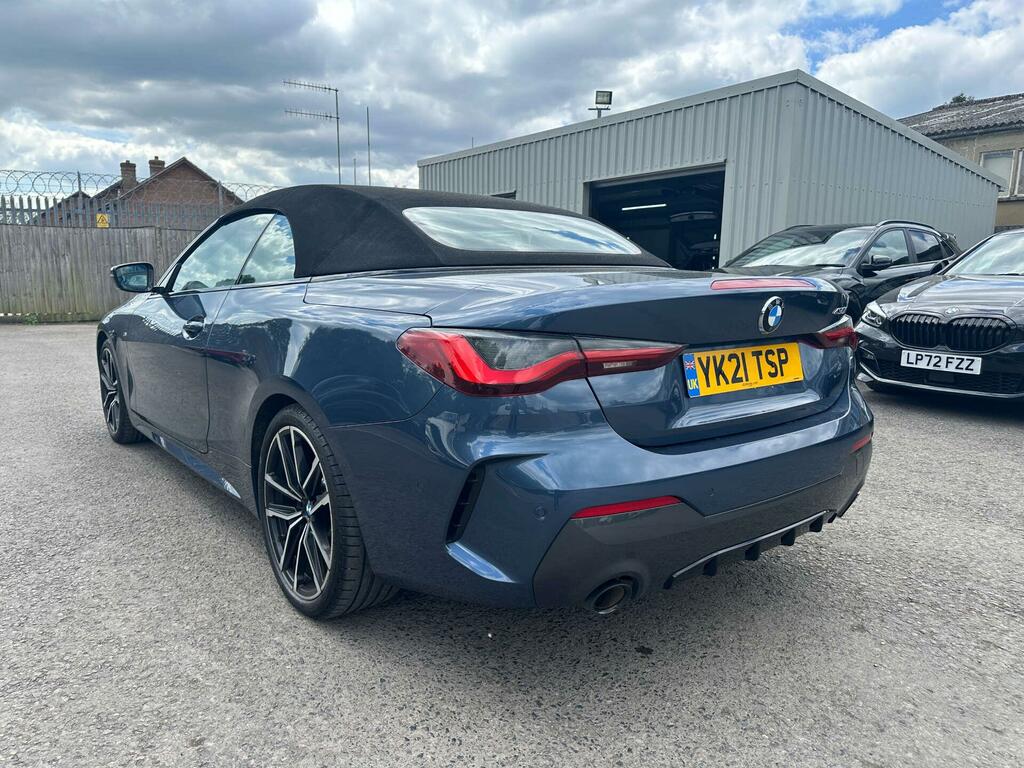 BMW 4 Series 2.0 430I M Sport Euro 6 Ss YK21TSP Blue #3