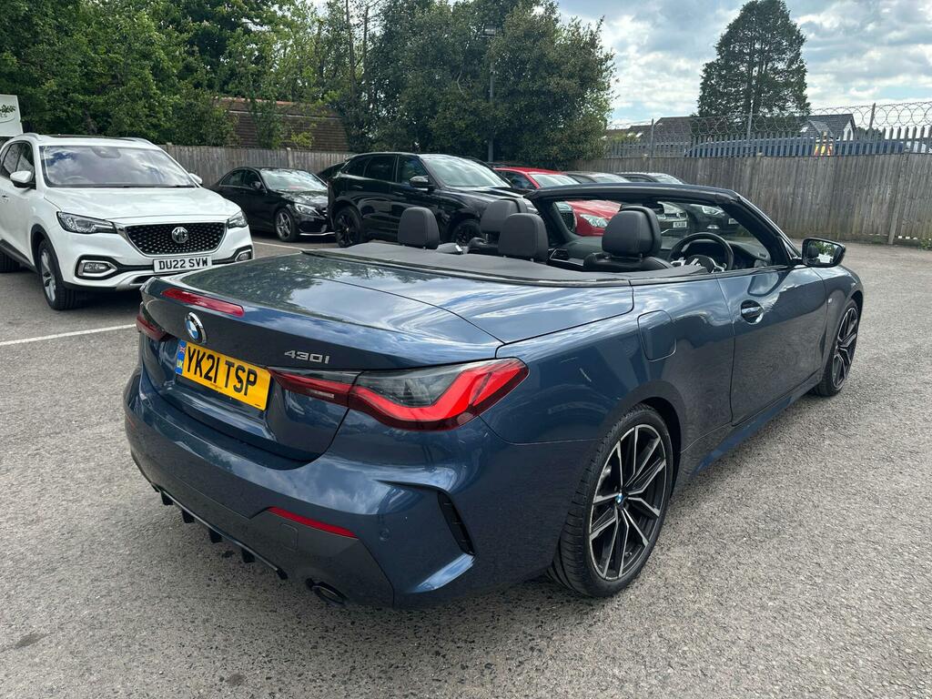 BMW 4 Series 2.0 430I M Sport Euro 6 Ss YK21TSP Blue #6