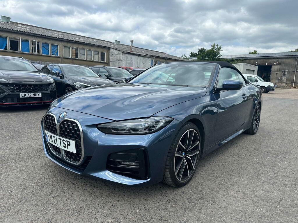 BMW 4 Series 2.0 430I M Sport Euro 6 Ss YK21TSP Blue #2