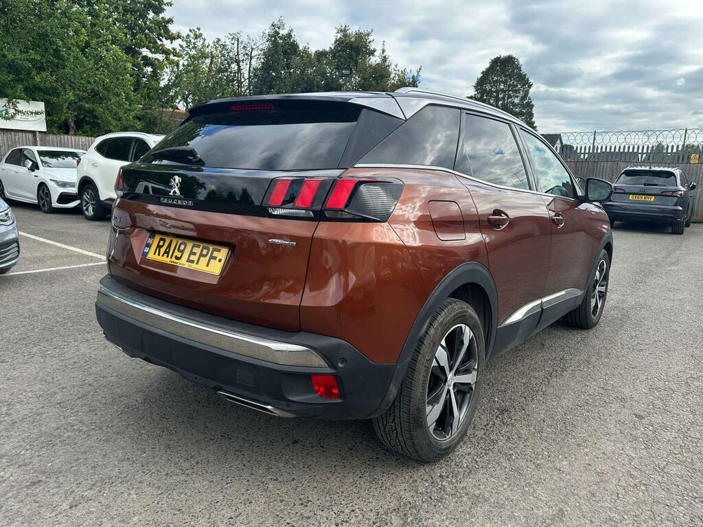 Peugeot 3008 1.6 Puretech Gt Line Eat Euro 6 Ss W4KGH Brown #4