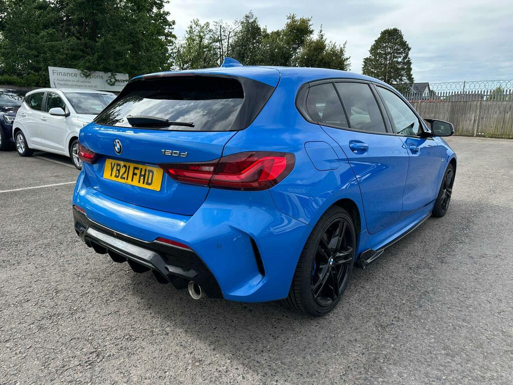 BMW 1 Series 2.0 120D M Sport Euro 6 Ss YB21FHD Blue #4