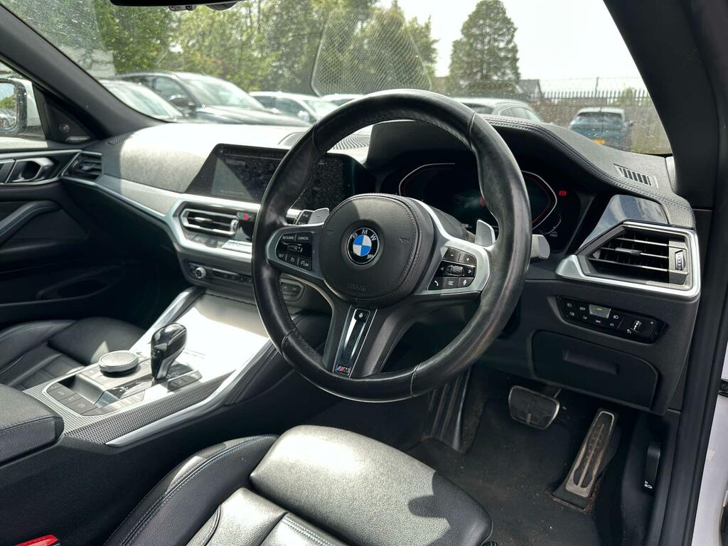 BMW 4 Series 2.0 430I M Sport Euro 6 Ss YW21GFK White #6