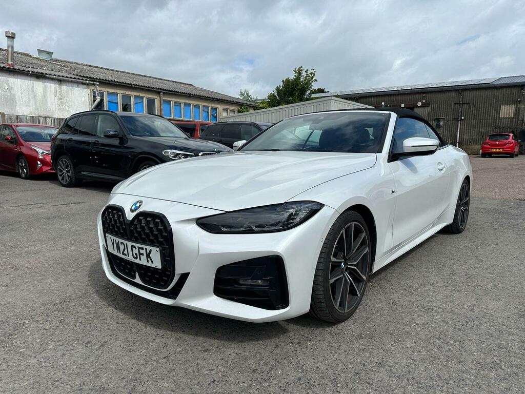 BMW 4 Series 2.0 430I M Sport Euro 6 Ss YW21GFK White #2