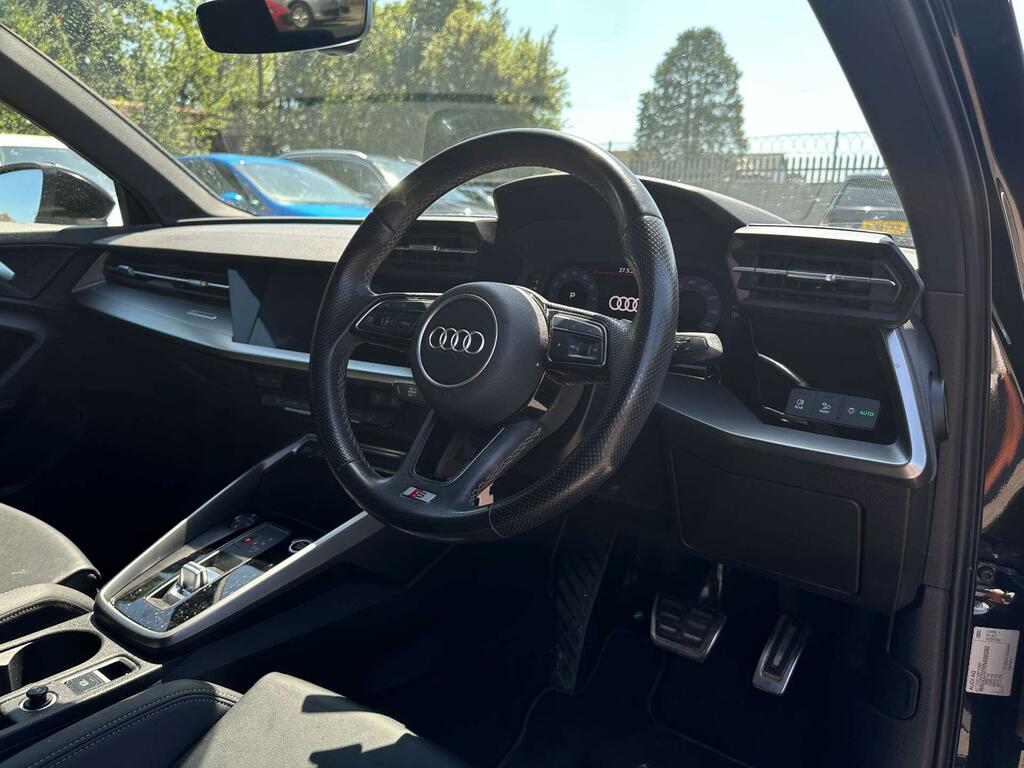 Audi A3 1.5 Tfsi 35 S Line S Tronic Euro 6 Ss YD72DLE Black #5