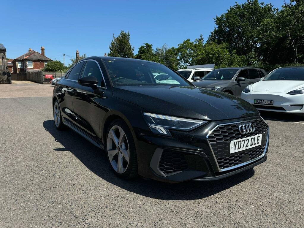 Audi A3 1.5 Tfsi 35 S Line S Tronic Euro 6 Ss Black