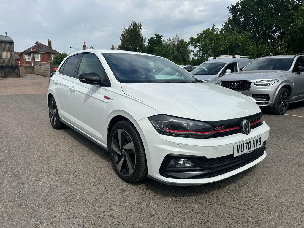 Volkswagen Polo 2.0 Tsi Gti Dsg Euro 6 Ss White
