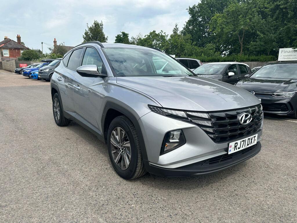 Hyundai Tucson 1.6 T-gdi Mhev Se Connect Dct Euro 6 Ss Silver