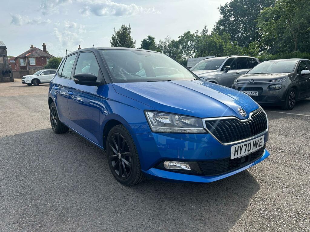 Skoda Fabia 1.0 Colour Edition Euro 6 Ss Blue