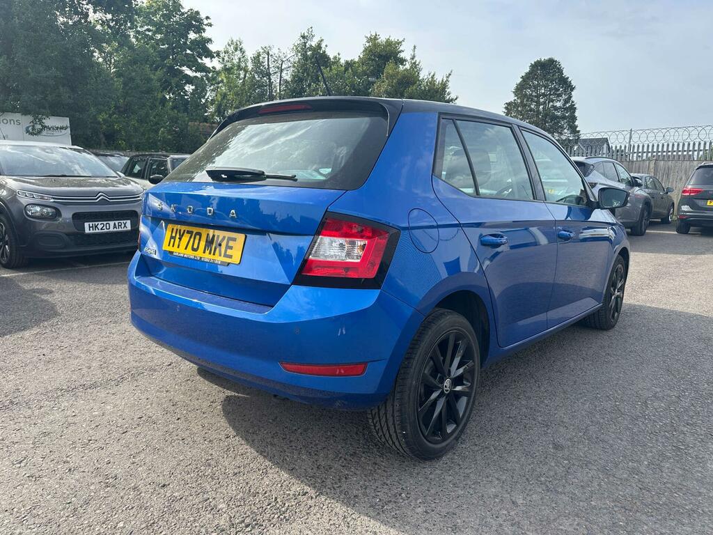 Skoda Fabia 1.0 Colour Edition Euro 6 Ss HY70MKE Blue #3