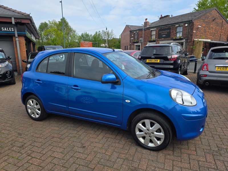 Nissan Micra Acenta Blue #4