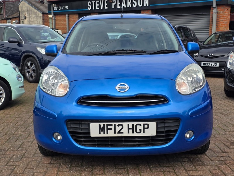 Nissan Micra Acenta Blue #2