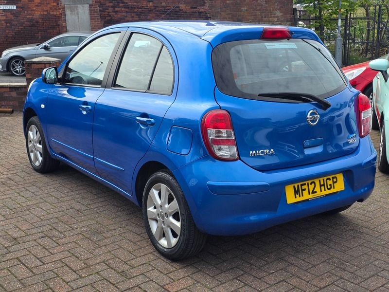 Nissan Micra Acenta Blue #5