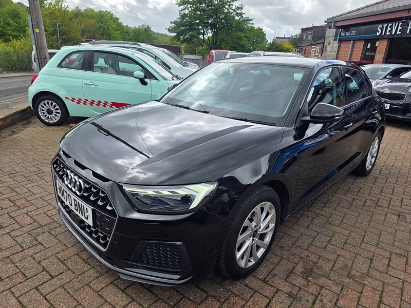 Audi A1 Sportback Tfsi Sport MW70BNU Black #3