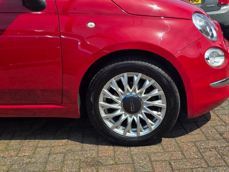 Fiat 500 Lounge Red #5