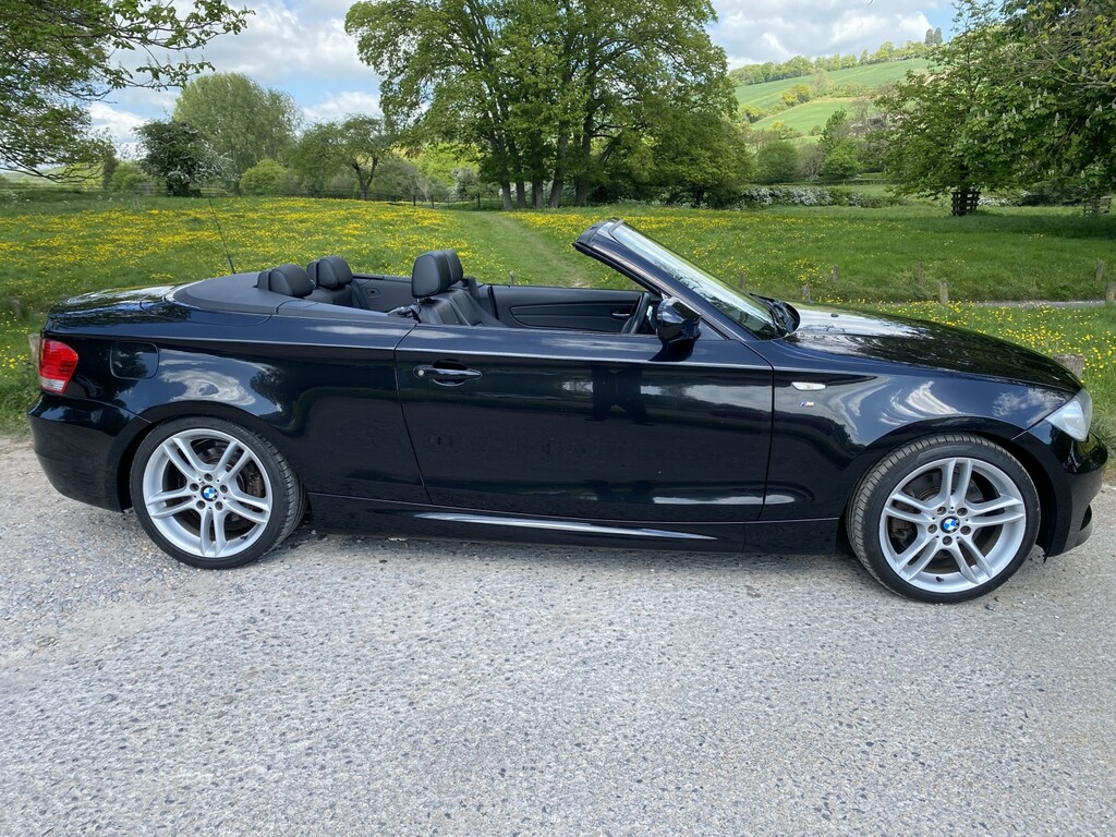 BMW 1 Series 2.0 123D M Sport Convertible Black