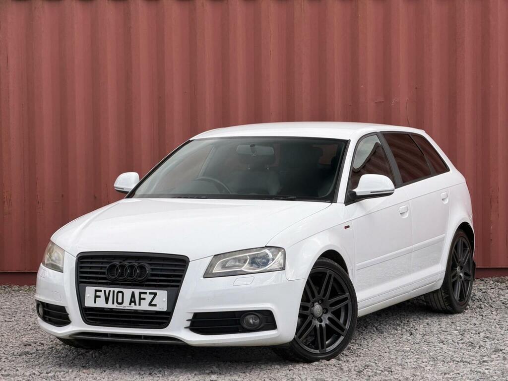 Audi A3 2.0 Tdi Black Edition Sportback Euro 5 Ss White
