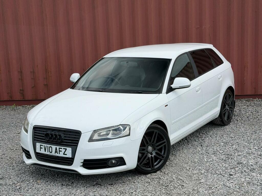 Audi A3 2.0 Tdi Black Edition Sportback Euro 5 Ss White #3