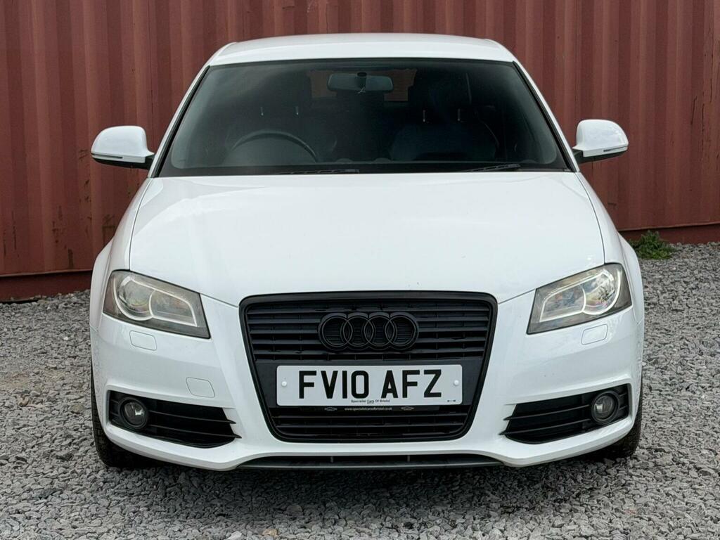 Audi A3 2.0 Tdi Black Edition Sportback Euro 5 Ss White #4