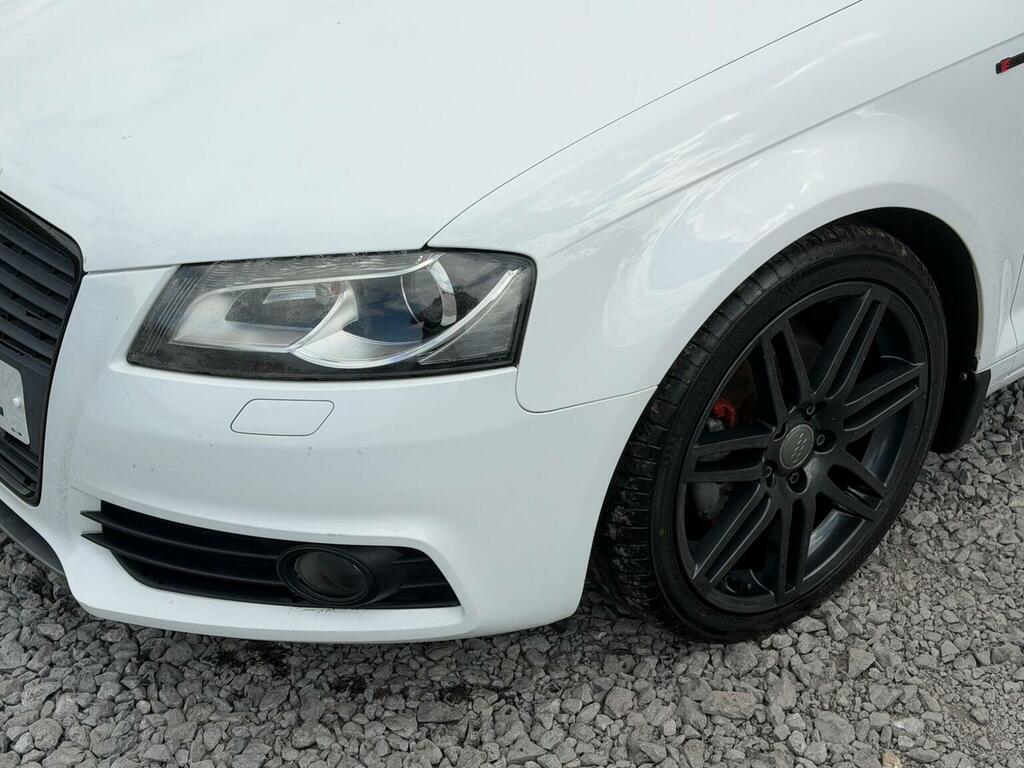 Audi A3 2.0 Tdi Black Edition Sportback Euro 5 Ss White #6