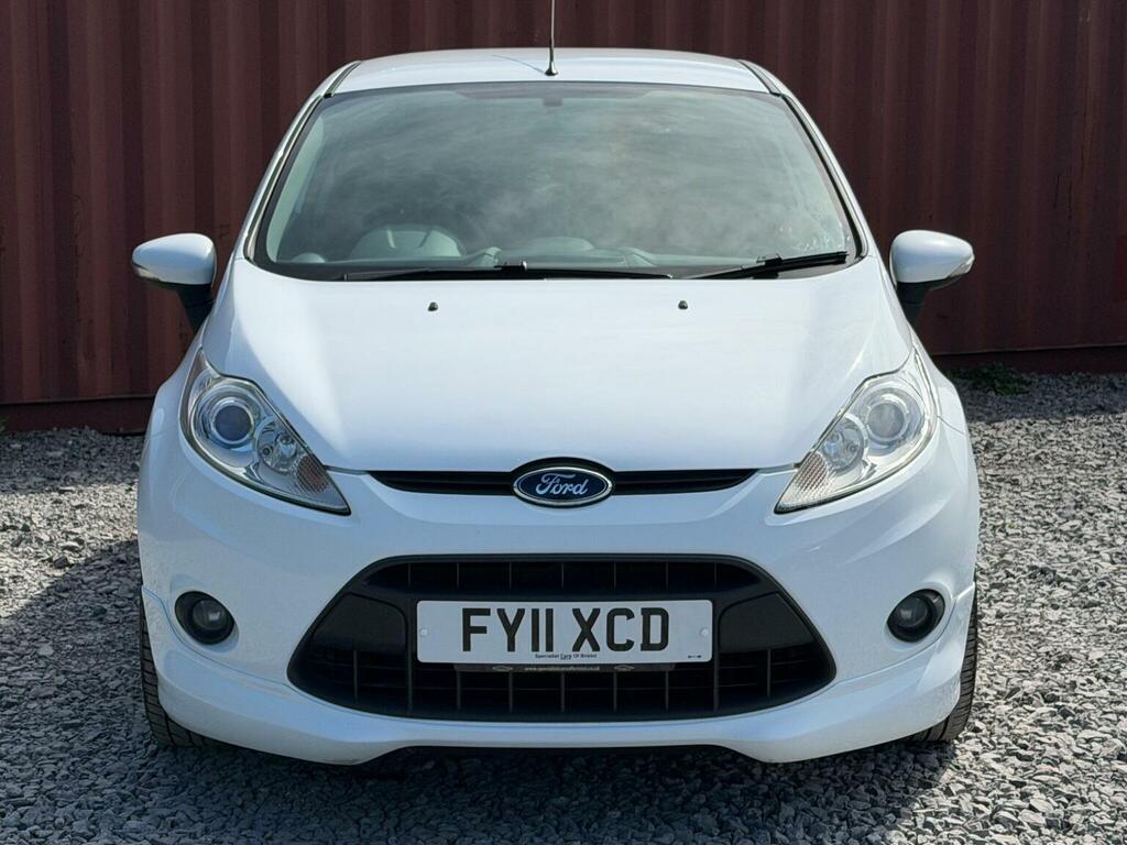 Ford Fiesta 1.6 Zetec S FY11XCD White #4