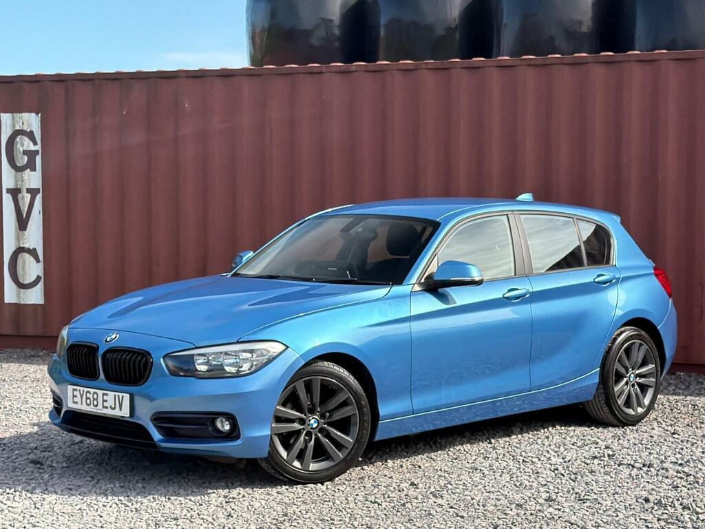 BMW 1 Series 1.5 118I Sport Euro 6 Ss EY68EJV Blue #2
