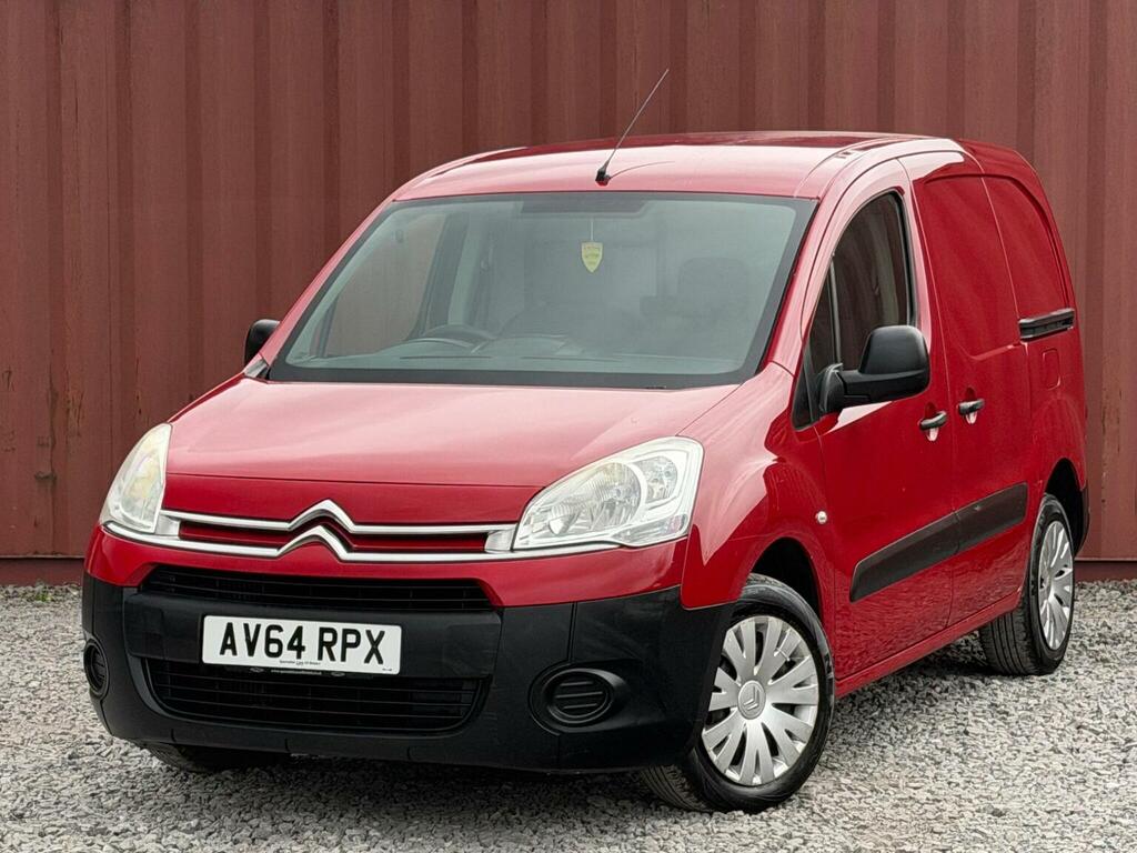 Citroen Berlingo 1.6 Hdi 625 LX L1 Euro 5 Red