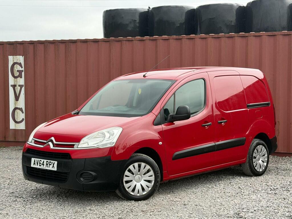Citroen Berlingo 1.6 Hdi 625 LX L1 Euro 5 AV64RPX Red #2