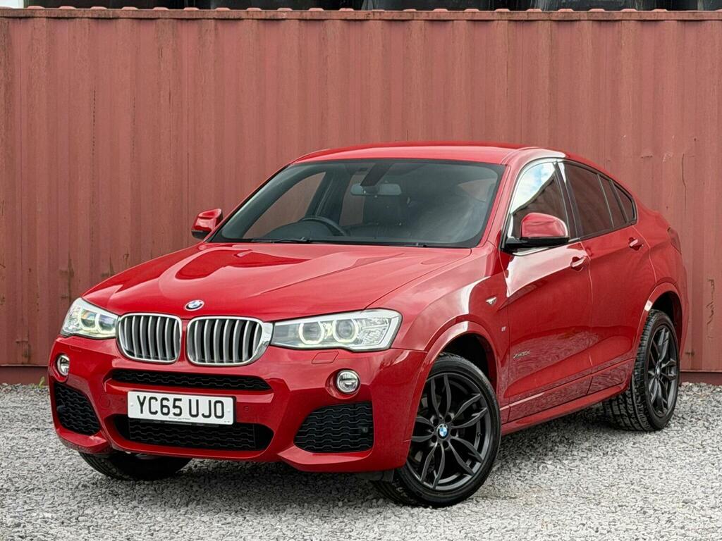 BMW X4 3.0 30D M Sport Xdrive Euro 6 Ss Red