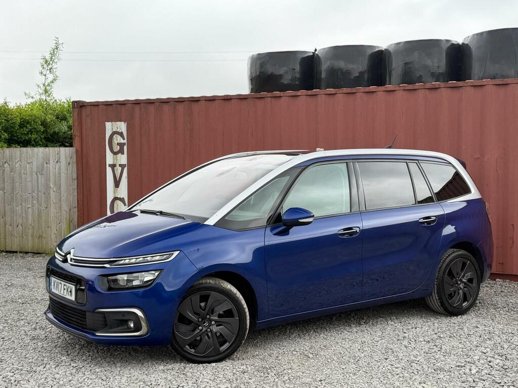 Citroen Grand C4 Picasso 2.0 Bluehdi Flair Eat6 Euro 6 Ss Blue #2