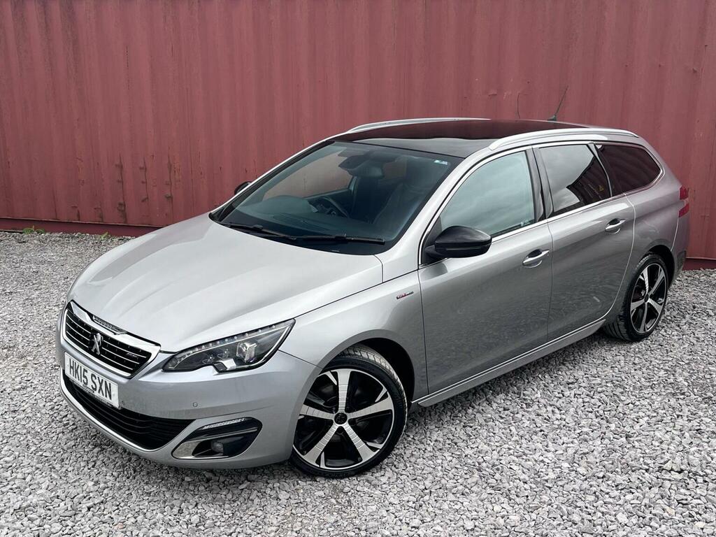 Peugeot 308 SW 2.0 Bluehdi Gt Line Euro 6 Ss HK15SXN Grey #3