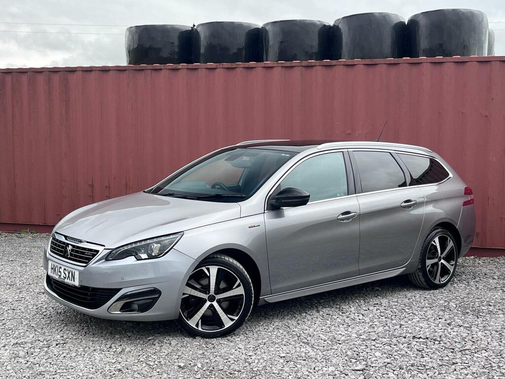 Peugeot 308 SW 2.0 Bluehdi Gt Line Euro 6 Ss HK15SXN Grey #2