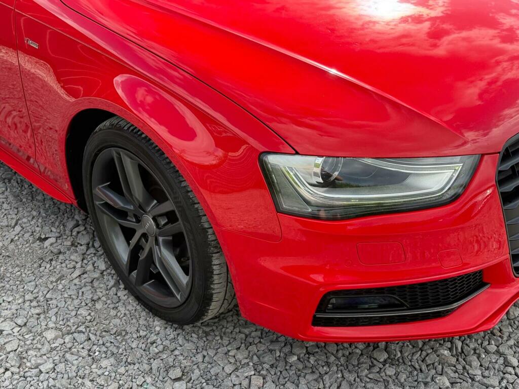 Audi A4 2.0 Tdi S Line Euro 5 Ss GL14GHK Red #5