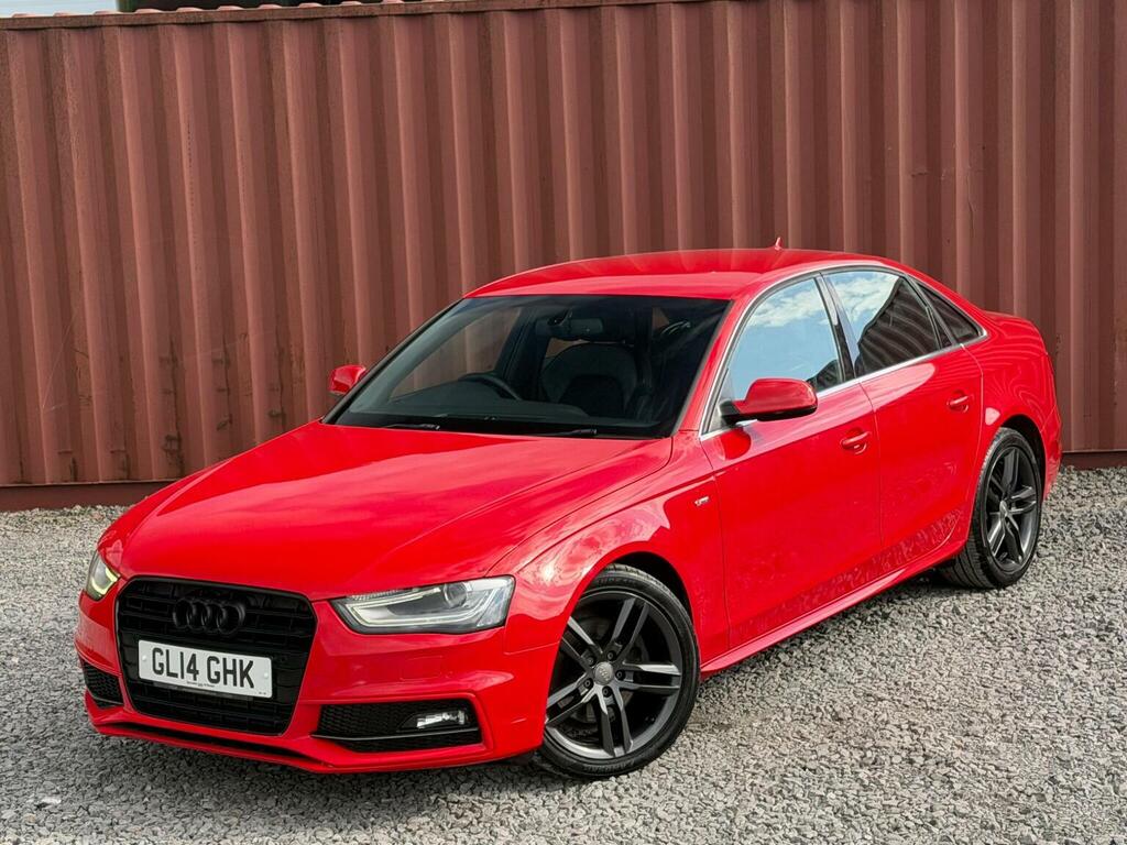 Audi A4 2.0 Tdi S Line Euro 5 Ss GL14GHK Red #3