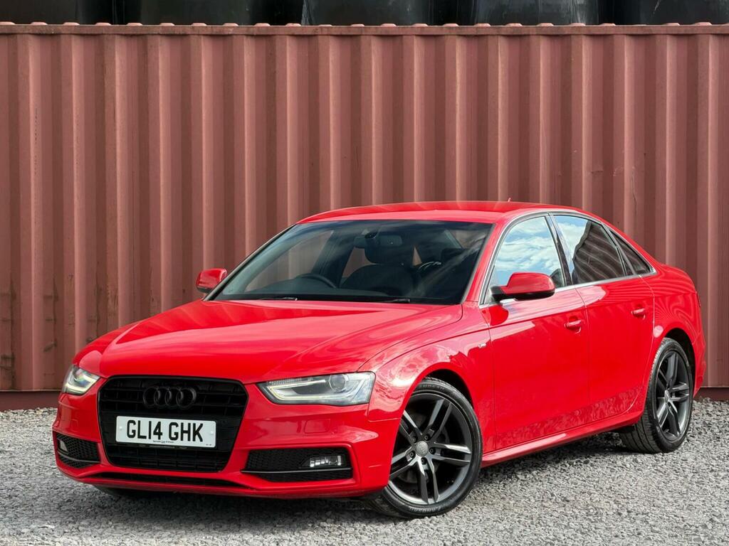 Audi A4 2.0 Tdi S Line Euro 5 Ss Red