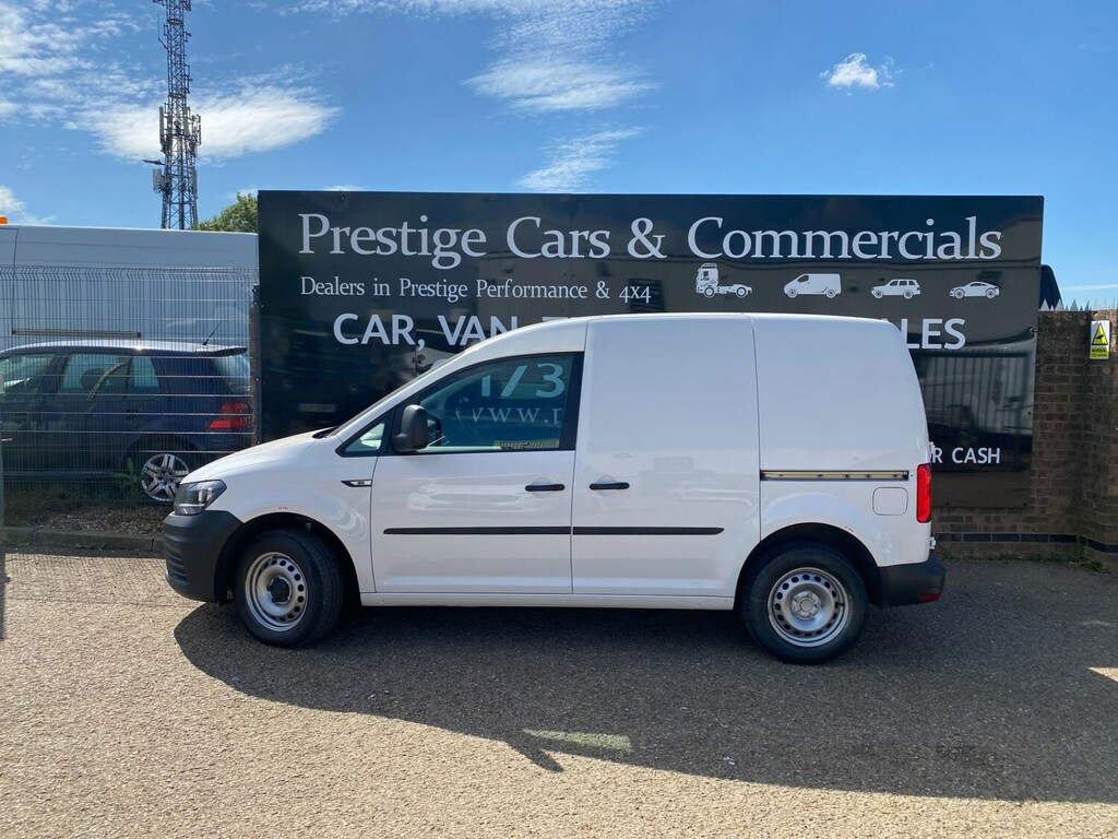 Volkswagen Caddy 2.0 Tdi Bluemotion Tech 102Ps Startline Small Pane White #5