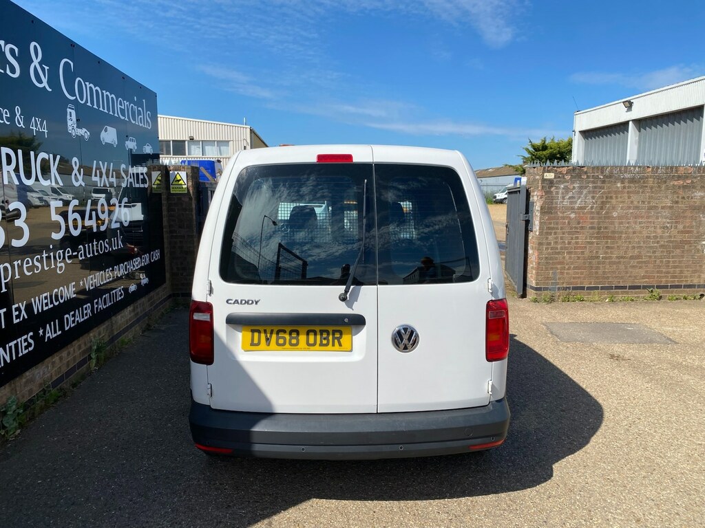 Volkswagen Caddy 2.0 Tdi Bluemotion Tech 102Ps Startline Small Pane White #4