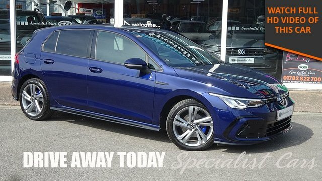 Volkswagen Golf Tsi R-line Hatchback Blue
