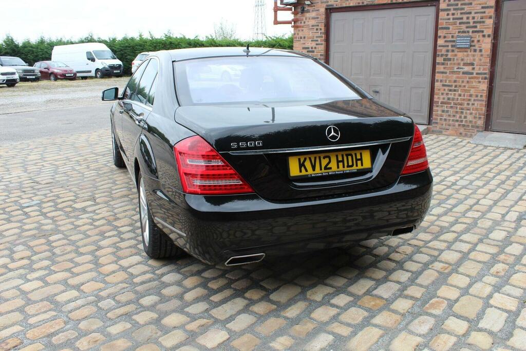 Mercedes-Benz S Class 4.7 S500l V8 Blueefficiency G-tronic Euro 5 Ss Black #5
