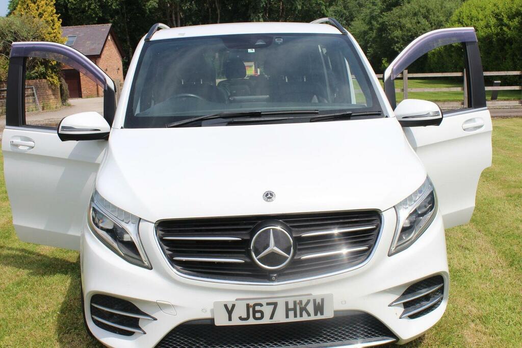 Mercedes-Benz V Class Amg 201767 YJ67HKW White #3