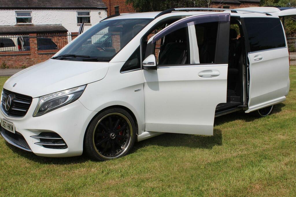 Mercedes-Benz V Class Amg 201767 YJ67HKW White #2