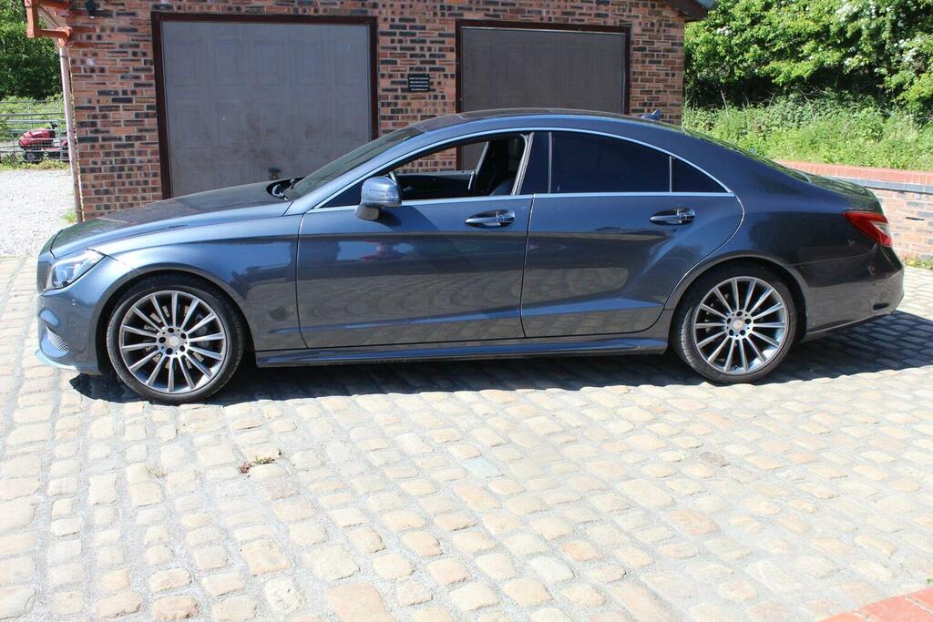 Mercedes-Benz CLS 3.0 Cls350 V6 Bluetec Amg Line Coupe G-tronic Eur Grey #2