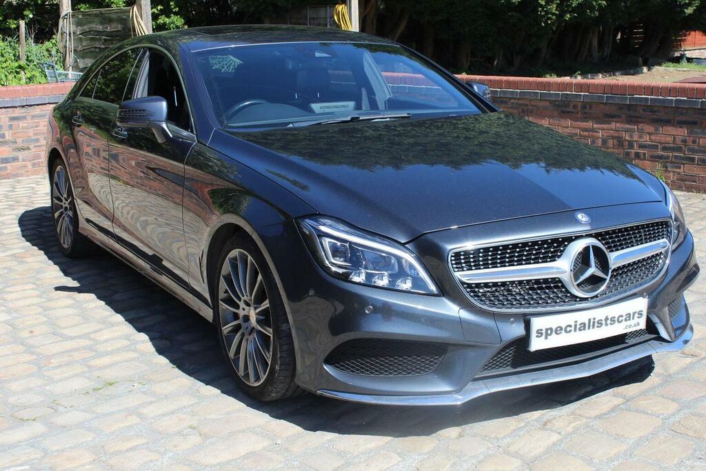 Mercedes-Benz CLS 3.0 Cls350 V6 Bluetec Amg Line Coupe G-tronic Eur Grey #4
