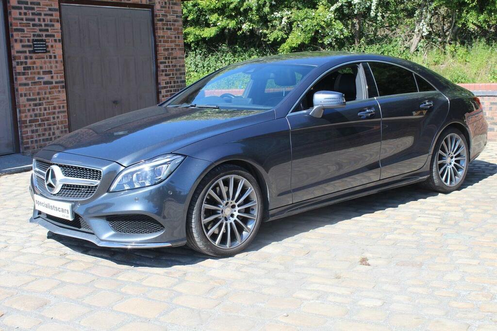Mercedes-Benz CLS 3.0 Cls350 V6 Bluetec Amg Line Coupe G-tronic Eur Grey