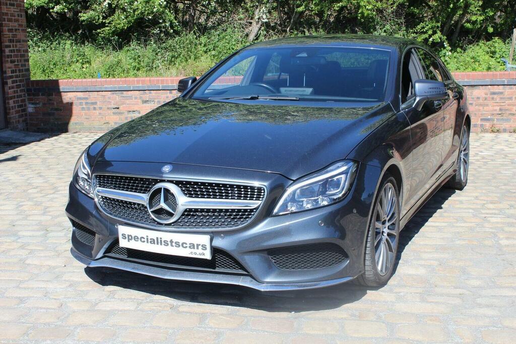 Mercedes-Benz CLS 3.0 Cls350 V6 Bluetec Amg Line Coupe G-tronic Eur Grey #3