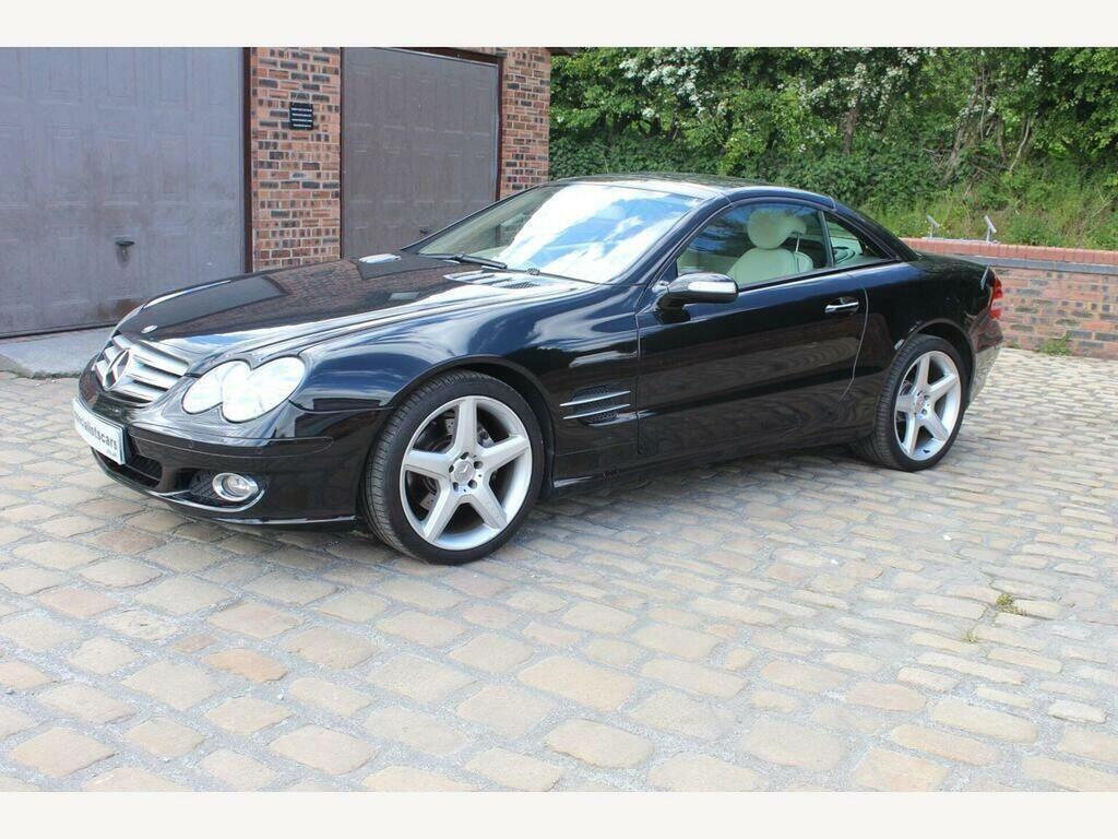 Mercedes-Benz SL Class 500 Silver #5