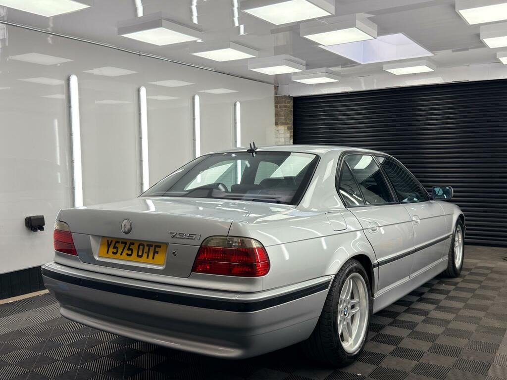 BMW 7 Series Blue #7