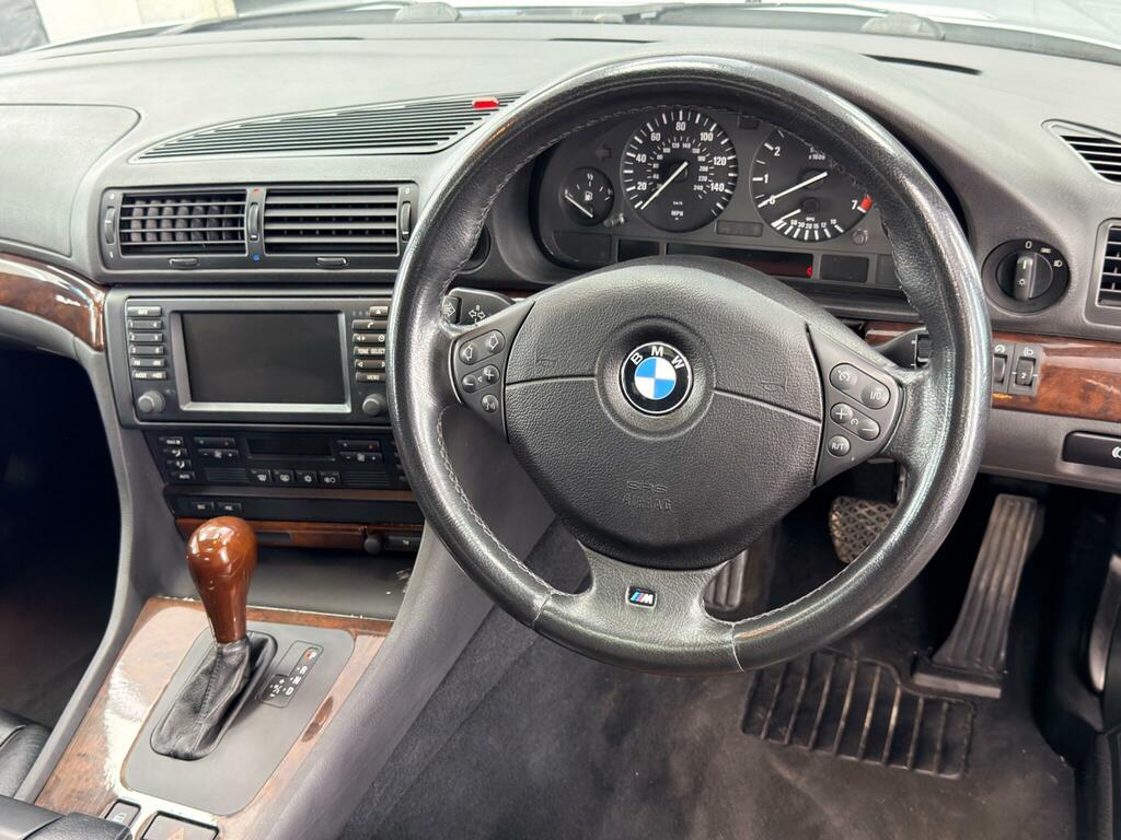 BMW 7 Series Blue #20
